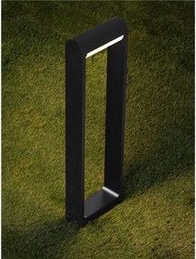 Stalp exterior LED 2700K IP65 Rox negru, H-60cm