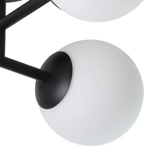 Eglo 902094 - Plafonieră LED aplicată pentru baie CASTROVIDO 4xG9/4,2W/230V IP44 neagră