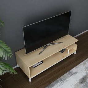 Comoda TV Reilly - Alb, Oak