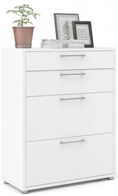 Dulap Modulo 89 x 40 x 113 cm, sertare, alb