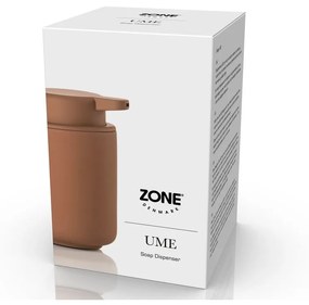 Dozator de săpun lichid portocaliu din gresie ceramică 250 ml Ume – Zone