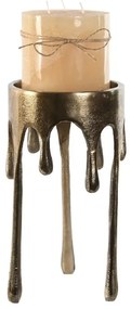 Sfesnic Drops din aluminiu auriu 17x30 cm