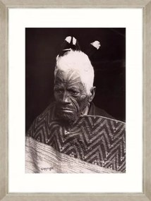 Tablou Framed Art Maori Chief Teroror