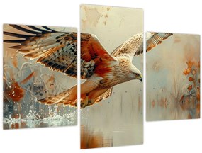 Tablou - Pasăre de pradă (90x60 cm)