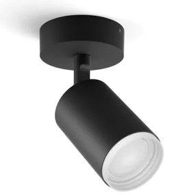 Philips Hue FUGATO LED RGBW spot 1xGU10/4,2W/230V negru dimabil
