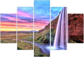 Tablou - Cascada Seljalandsfoss (150x105 cm)