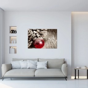 Tablou - Decorațiuni de Crăciun (90x60 cm)