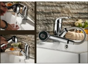 WENKO 25118100 - Cap de duș, Sistem de economisire a apei, 4,6 x 4,6 cm, cromat