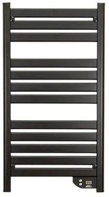 Radiator electric pentru prosoape 500W negru