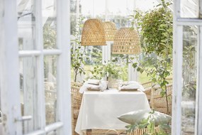 Lampa suspendata din bambus BAMBOO BRAID CORD L:170 cm