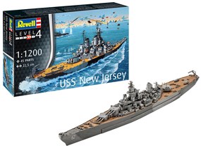 NAVOMODEL BATTLESHIP USS NEW JERSEY - REVELL (RV05183)