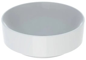 Lavoar pe blat, Geberit, VariForm, rotund, 40 cm, alb