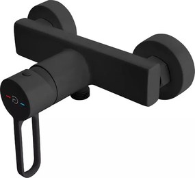 Baterie dus FDesign Zaffiro monocomanda negru mat