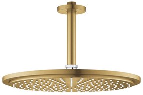 Palarie si brat de dus Grohe Rainshower Cosmopolitan 310 auriu periat Cool Sunrise 1 functie
