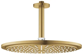 Palarie si brat de dus Grohe Rainshower Cosmopolitan 310 auriu periat Cool Sunrise 1 functie