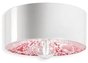 Plafoniera design italian realizat manual din ceramica PI, D.25cm