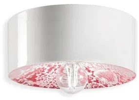 Plafoniera design italian realizat manual din ceramica PI, D.25cm
