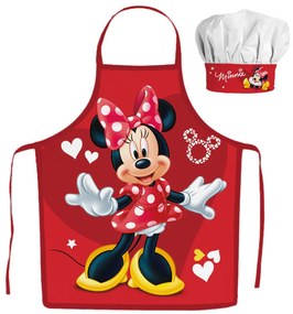 Disney Minnie Red Hearts set de șorț pentru copii din 2 piese
