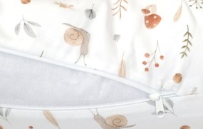 Perna pentru gravide si alaptare, husa detasabila din bumbac 100% si umplutura antialergica BabySoft  , Comori din natura, Amy