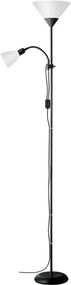 BRILLIANT Lampadar SPARI negru-alb 25/41/180 cm