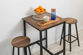 Scaun de bar Mola Barok Black