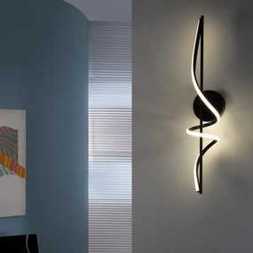 Aplică LED ONLI TWIST LED/25W/230V 4000K negru