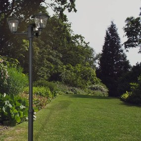 Lampă LED de exterior LUNA 3xE27/60W/230V IP44 Brilagi