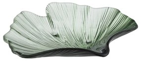 Tavă decorativă din sticlă 16x17 cm Gingko – Ixia