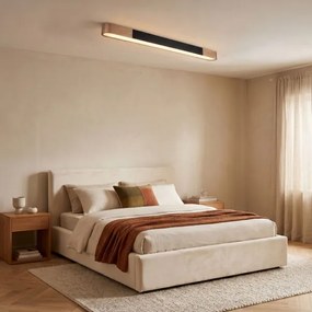 BRILAGI - Plafonieră LED GARDALINE LED/100W/230V 120 cm stejar/negru