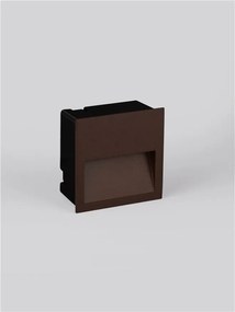 Spot incastrabil exterior IP65, LED CCT Til corten