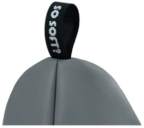 Fotoliu bean bag bej cu tapițerie din imitație de piele Lull L – So Soft?