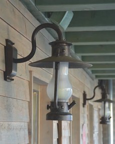 Aplica design rustic iluminat exterior din fier forjat WL 3441