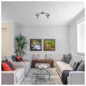 Rabalux 5380 - Lampă spot BASIL 2xE14/40W/230V