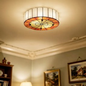BRILAGI - plafonieră Tiffany cu vitralii SIENNA 2xE27/60W/230V Ø 40 cm