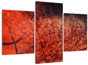 Tablou - Meci de baschet (90x60 cm)