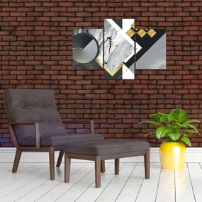 Tablou - Colaj texturat (90x60 cm)