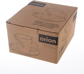 Ceașcă neagră pentru cappuccino din ceramică 250 ml Tea Time – Orion