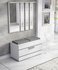 Drohmo Opal, mobilier pentru hol, alb