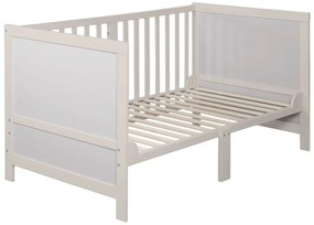 Pătuț gri cu înălțime reglabilă 70x140 cm Easy Sleep – Roba