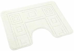 Covoraș pentru WC Kvalitex Ornament crem, 60 x 50cm
