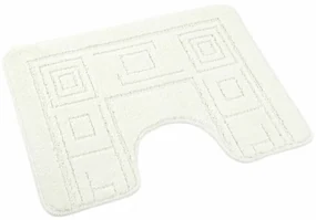 Covoraș pentru WC Kvalitex Ornament crem, 60 x 50cm