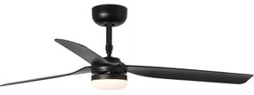 Ventilator LED dimabil de tavan FARO 33815WT-21 PUNT M LED/18W/230V negru d. 132 cm WT + telecomandă