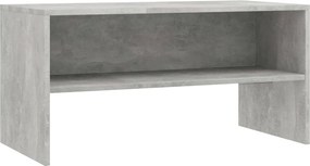 vidaXL Comodă TV, gri beton, 80x40x40 cm, PAL