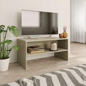 Comoda TV, stejar Sonoma, 80x40x40 cm, PAL