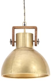 Lampa suspendata industriala, 25 W, aramiu, 40 cm, E27, rotund 1, Alama,    40 cm, Alama