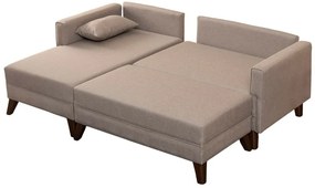 Canapea extensibilă de colț Bella Corner Left 2 Cream