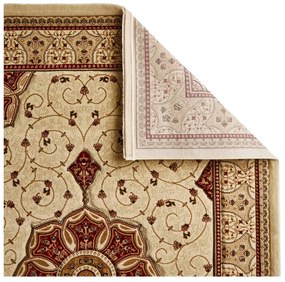 Covor tip traversă roșu/bej 67x240 cm Heritage – Think Rugs