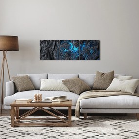 Tablou - O privire înăuntru (cu ceas) (90x30 cm)