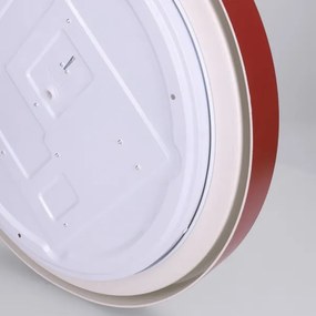 Brilagi - corp de iluminat LED reglabil MATTEO LED/48W/230V 3000-6500K Ø 41 cm roșu + telecomandă