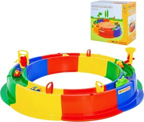 Polesie wader 8 piese Set de nisip rotund cu canal de apă 136 cm, PP